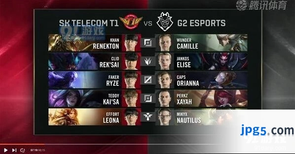 英雄联盟S9半决赛SKT vs G2第三局赛事解析