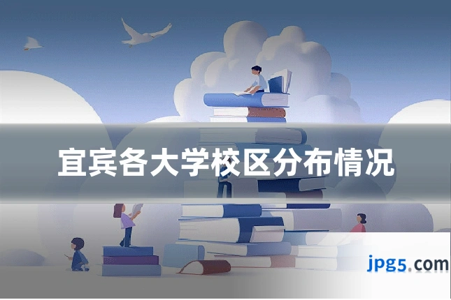 宜宾各大学校区分布情况