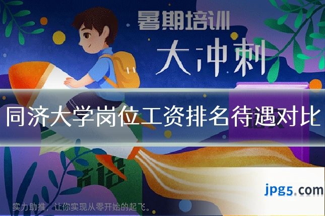 同济大学岗位工资排名待遇对比
