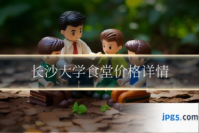长沙大学食堂价格详情