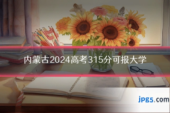 内蒙古2024高考315分可报大学