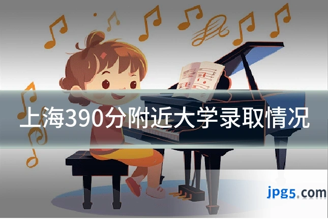 上海390分附近大学录取情况