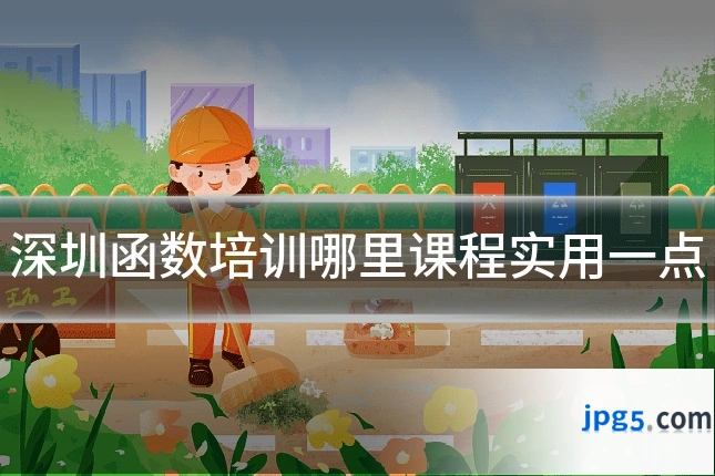 深圳函数培训哪里课程实用一点