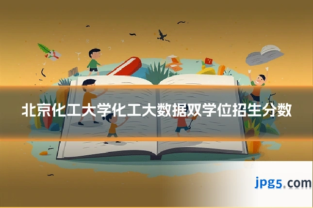北京化工大学化工大数据双学位招生分数