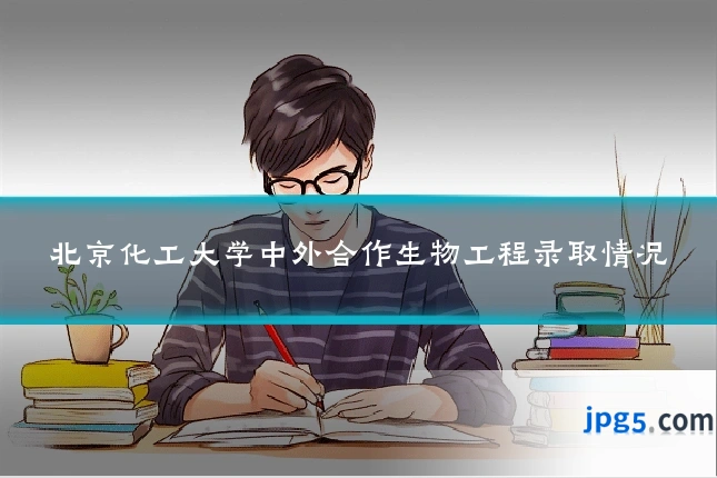 北京化工大学中外合作生物工程录取情况