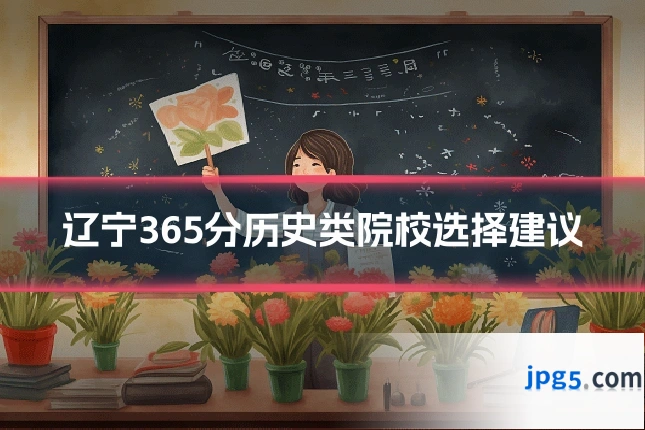 辽宁365分历史类院校选择建议