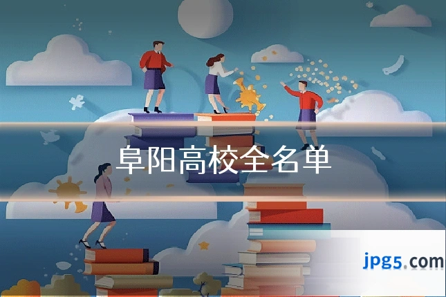 阜阳高校全名单