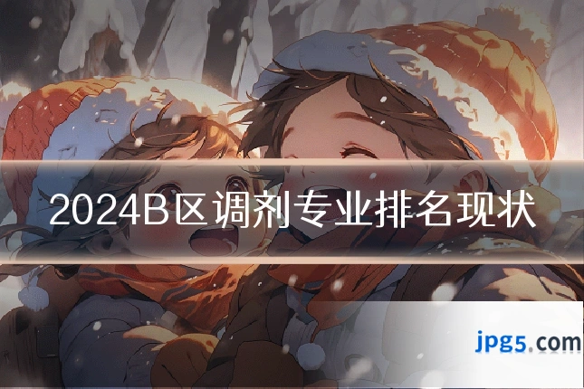 2024B区调剂专业排名现状