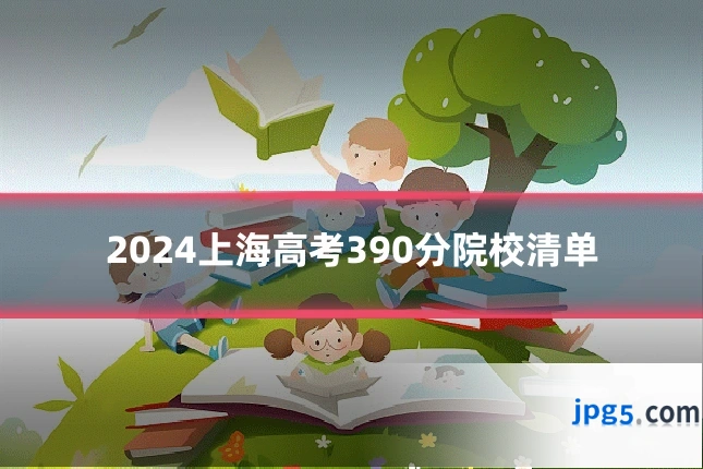 2024上海高考390分院校清单