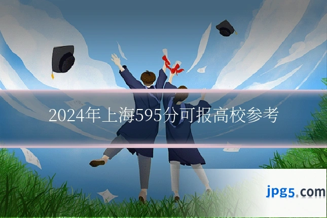 2024年上海595分可报高校参考