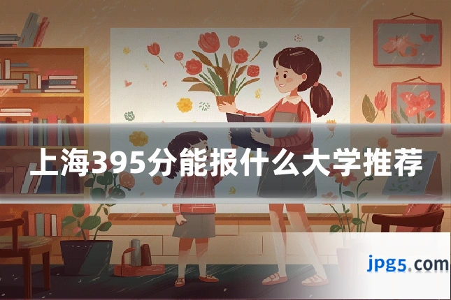 上海395分能报什么大学推荐