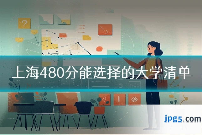 上海480分能选择的大学清单