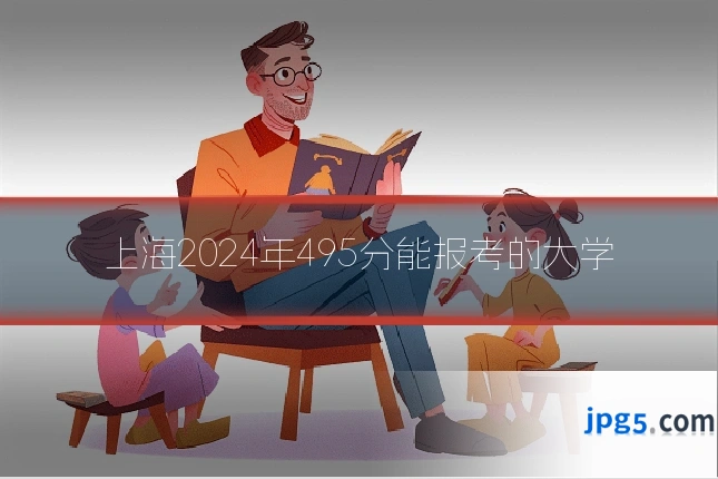 上海2024年495分能报考的大学