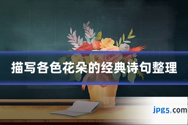 描写各色花朵的经典诗句整理