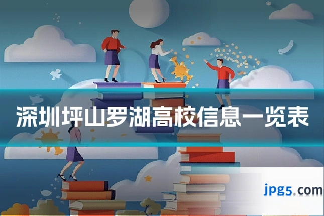 深圳坪山罗湖高校信息一览表