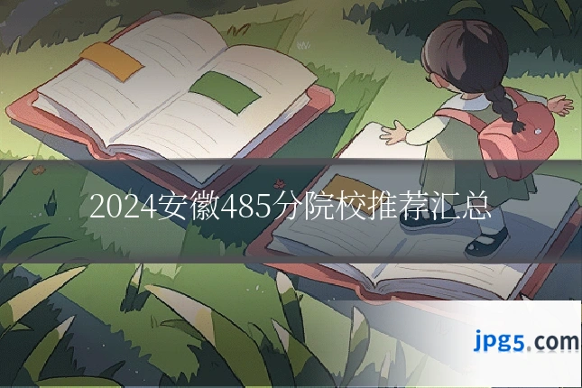 2024安徽485分院校推荐汇总