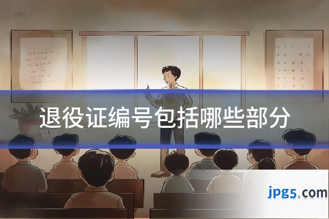 退役证编号包括哪些部分