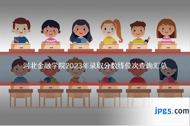 河北金融学院2023年录取分数线位次查询汇总