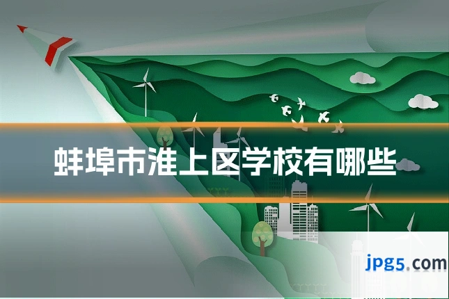蚌埠市淮上区学校有哪些