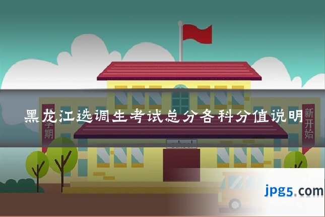 黑龙江选调生考试总分各科分值说明