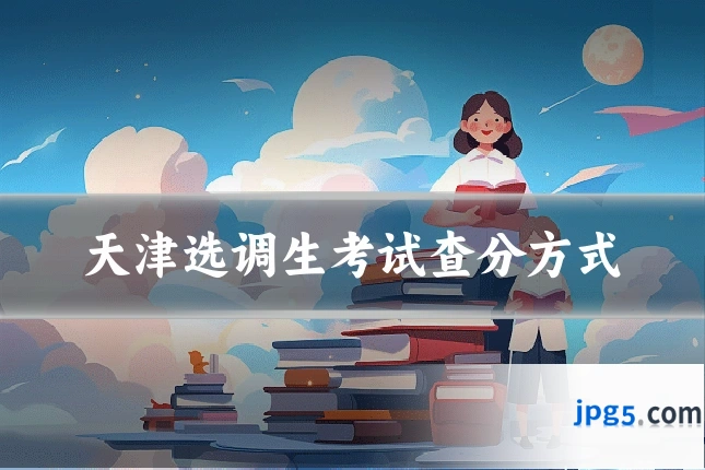 天津选调生考试查分方式