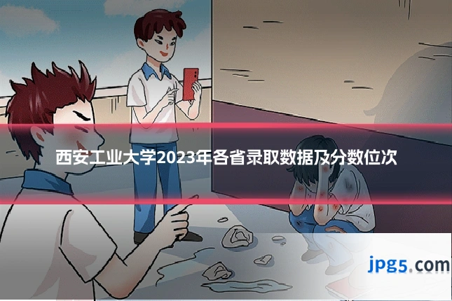西安工业大学2023年各省录取数据及分数位次