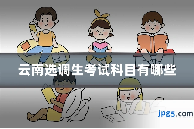 云南选调生考试科目有哪些