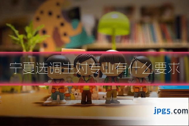 宁夏选调生对专业有什么要求