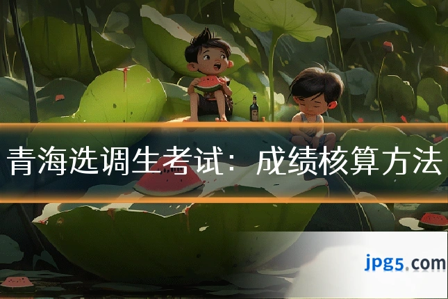 青海选调生考试：成绩核算方法