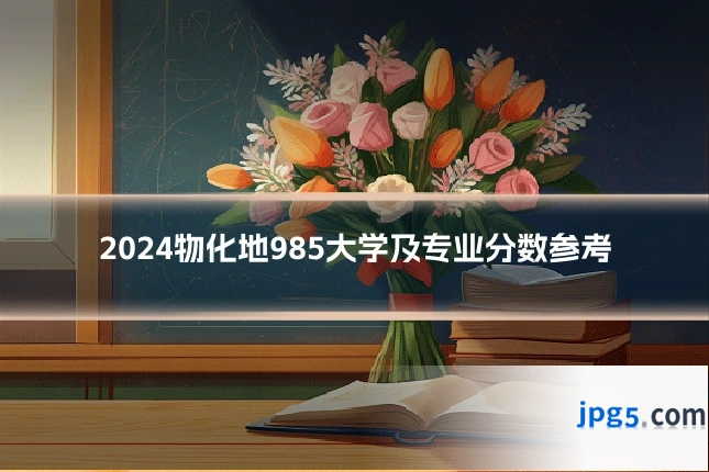 2024物化地985大学及专业分数参考