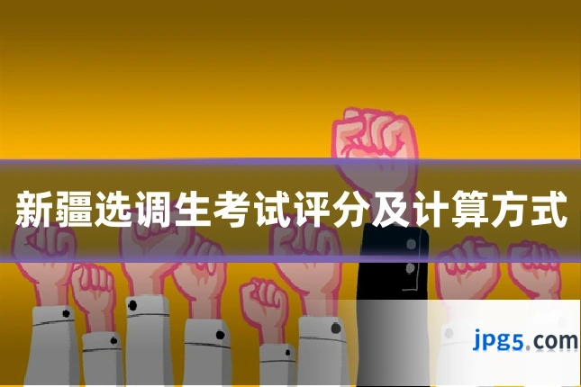 新疆选调生考试评分及计算方式