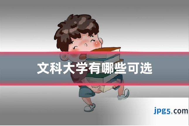 文科大学有哪些可选