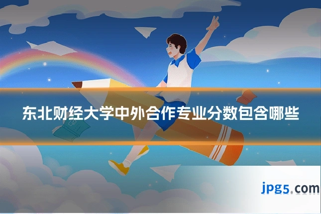 东北财经大学中外合作专业分数包含哪些