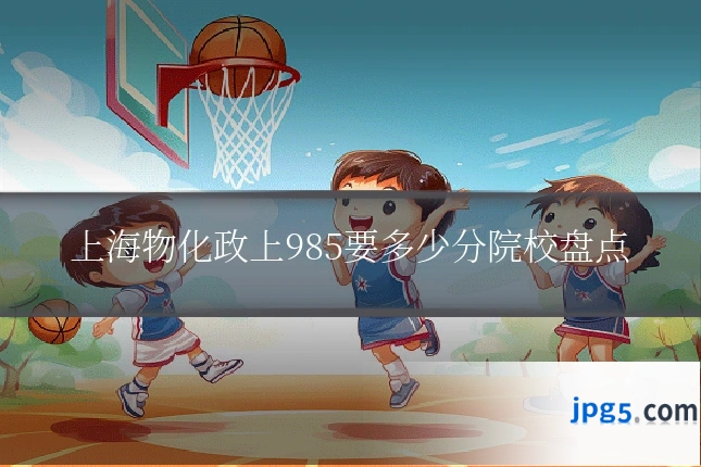 上海物化政上985要多少分院校盘点