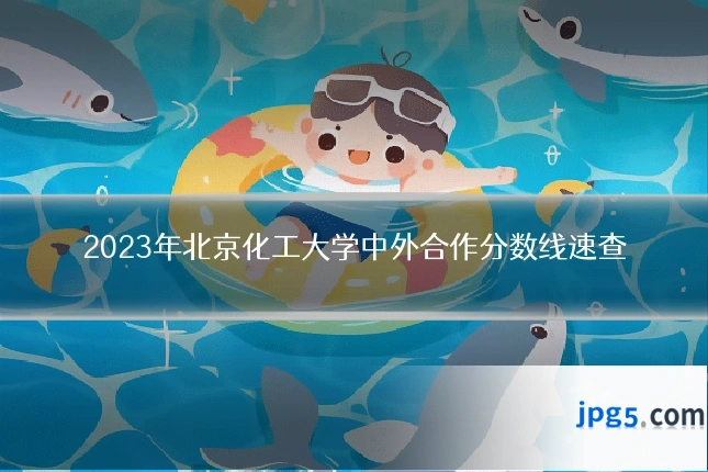 2023年北京化工大学中外合作分数线速查