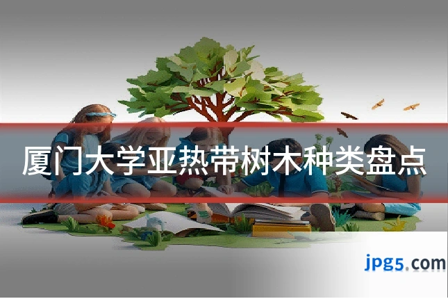厦门大学亚热带树木种类盘点