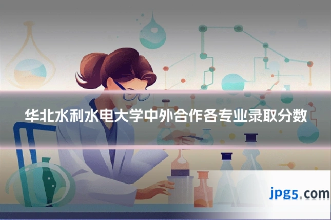 华北水利水电大学中外合作各专业录取分数