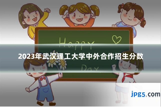 2023年武汉理工大学中外合作招生分数