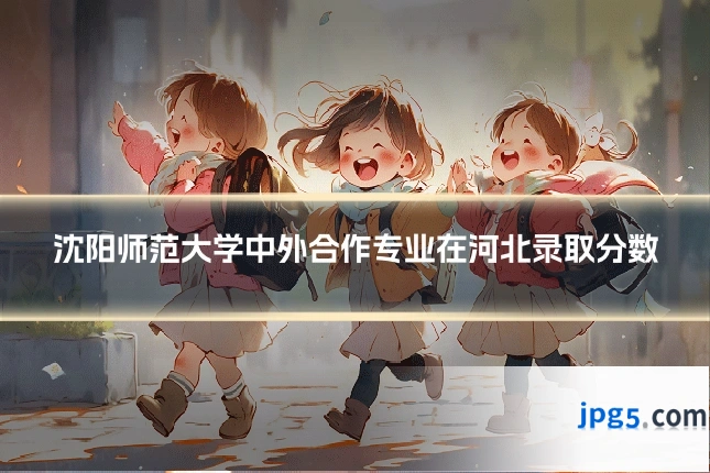 沈阳师范大学中外合作专业在河北录取分数