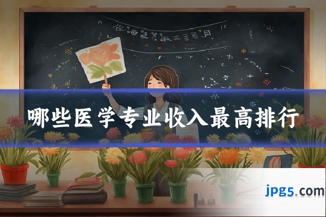 哪些医学专业收入最高排行
