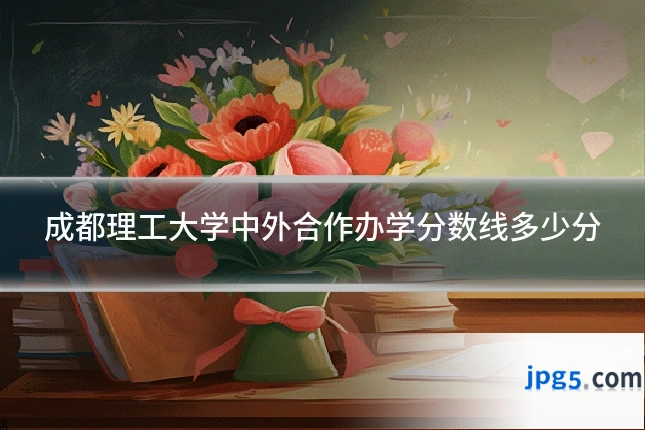 成都理工大学中外合作办学分数线多少分