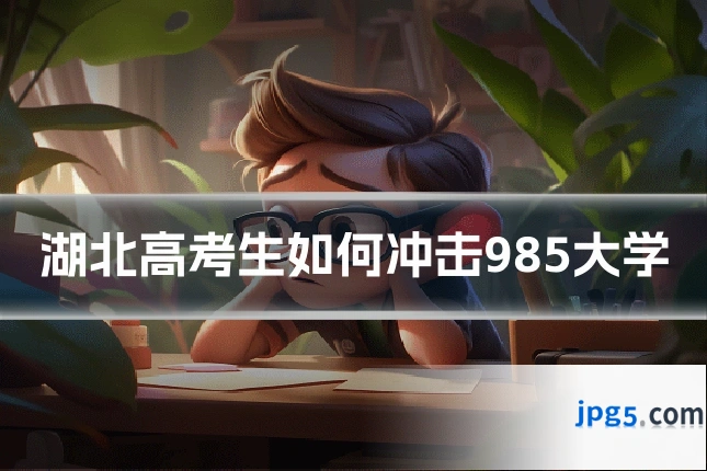 湖北高考生如何冲击985大学