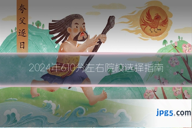 2024年610分左右院校选择指南