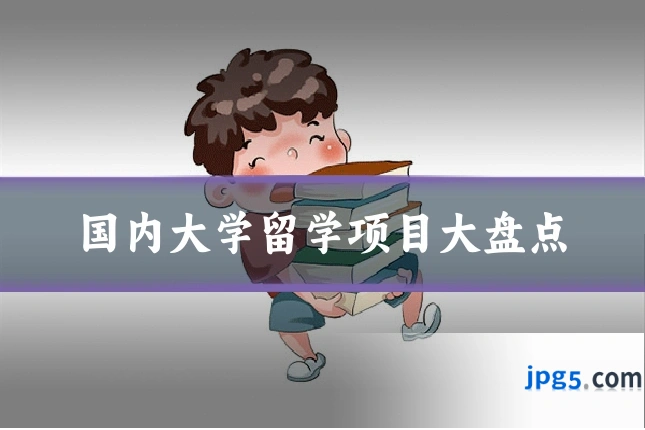 国内大学留学项目大盘点