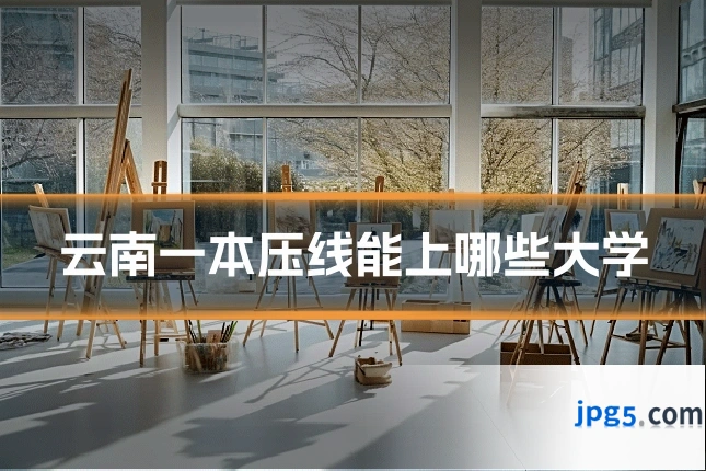 云南一本压线能上哪些大学
