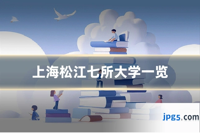 上海松江七所大学一览