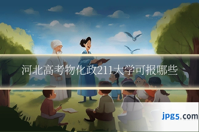 河北高考物化政211大学可报哪些