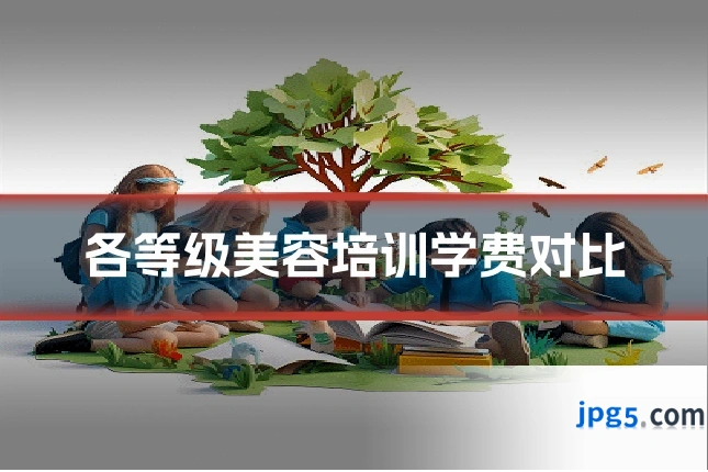 各等级美容培训学费对比