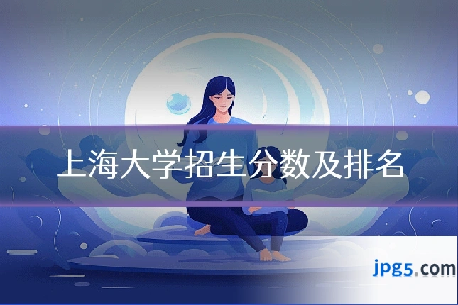 上海大学招生分数及排名