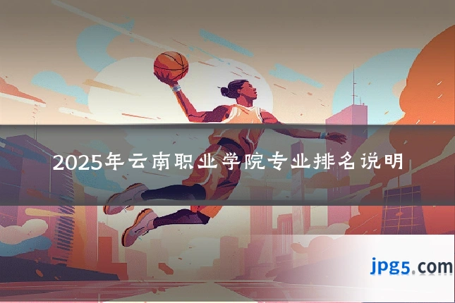 2025年云南职业学院专业排名说明